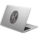 Gray Dots Laptop Decal (Personalized)