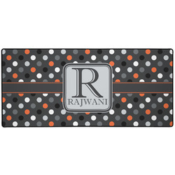 Gray Dots 3XL Gaming Mouse Pad - 35" x 16" (Personalized)