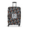 Gray Dots Large Travel Bag - With Handle