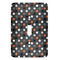 Grey Dots Light Switch Cover (Single Toggle)