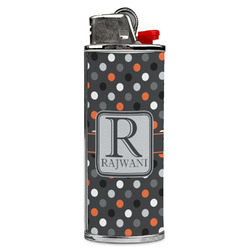 Gray Dots Case for BIC Lighters (Personalized)