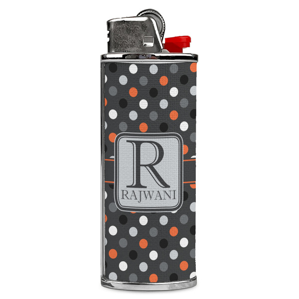 Custom Gray Dots Case for BIC Lighters (Personalized)