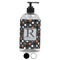 Gray Dots Plastic Soap / Lotion Dispenser (Personalized)