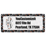 Gray Dots Return Address Labels (Personalized)