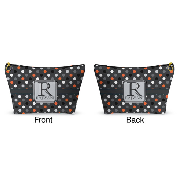 Gray Dots Makeup Bag Approval