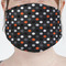 Gray Dots Face Mask Cover
