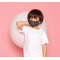 Gray Dots Mask1 Child Lifestyle