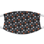 Gray Dots Cloth Face Mask (T-Shirt Fabric)