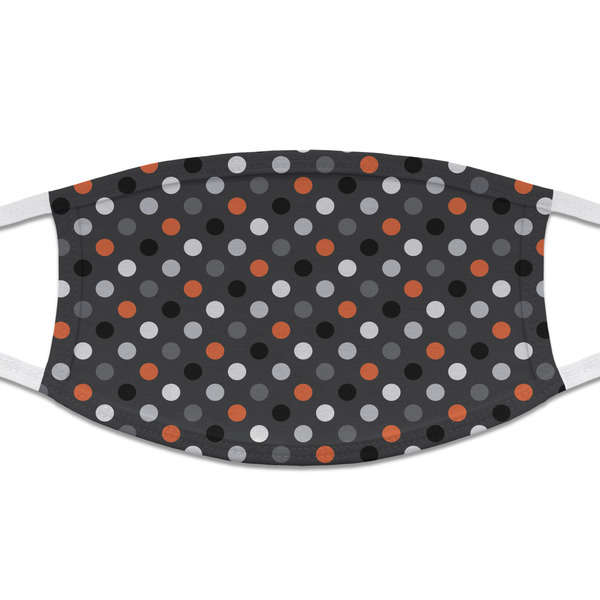 Custom Gray Dots Cloth Face Mask (T-Shirt Fabric)