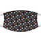 Gray Dots Cloth Face Mask (T-Shirt Fabric)