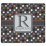 Gray Dots XL Gaming Mouse Pad - 18" x 16" (Personalized)