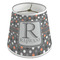Gray Dots Empire Lamp Shade (Personalized)