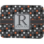 Gray Dots Memory Foam Bath Mat - 48"x36" (Personalized)