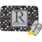 Gray Dots Memory Foam Bath Mat - 24"x17" (Personalized)