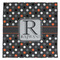 Gray Dots Microfiber Dish Towel (Personalized)