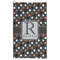 Gray Dots Microfiber Golf Towel (Personalized)