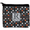 Gray Dots Neoprene Coin Purse - Front