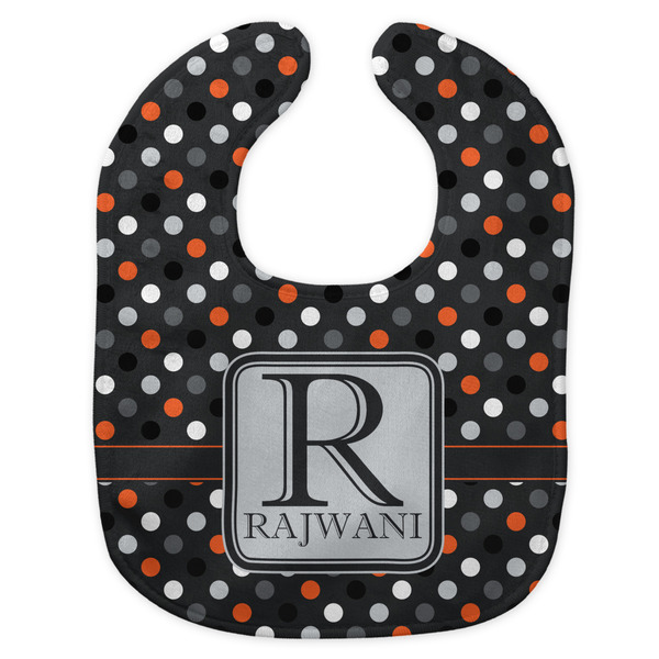 Gray Dots New Bib Flat Approval