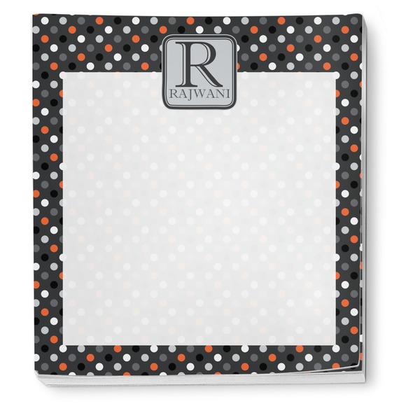 Gray Dots Notepad - Apvl