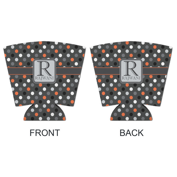 Gray Dots Party Cup Sleeves - with bottom - APPROVAL