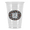 Gray Dots Party Cups - 16oz (Personalized)