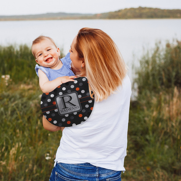 Gray Dots Peanut Shaped Burp - Lifestyle