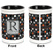 Gray Dots Pencil Holder - Black - approval