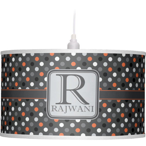 Gray Dots Pendant Lamp Shade