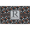 Gray Dots Door Mat - 60"x36" (Personalized)