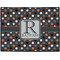 Gray Dots Personalized Door Mat - 24x18 (APPROVAL)