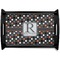 Gray Dots Wooden Tray (Personalized)