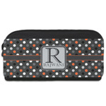Gray Dots Shoe Bag (Personalized)