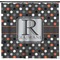 Gray Dots Shower Curtain - Custom Size (Personalized)