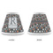 Gray Dots Small Chandelier Lamp - Approval