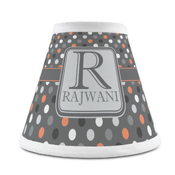 Gray Dots Chandelier Lamp Shade (Personalized)