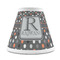 Gray Dots Small Chandelier Lamp - FRONT