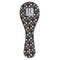 Gray Dots Ceramic Spoon Rest (Personalized)