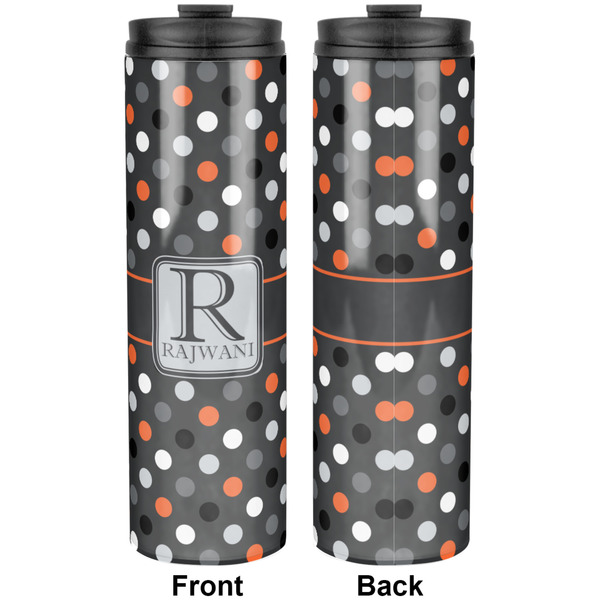 Gray Dots Stainless Steel Tumbler 20 Oz - Approval