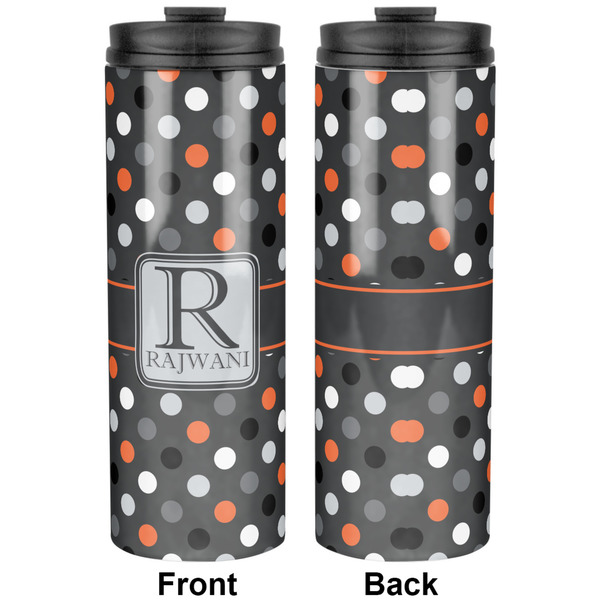 Gray Dots Stainless Steel Tumbler - Apvl