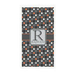 Gray Dots Guest Paper Towels - Full Color - Standard (Personalized)