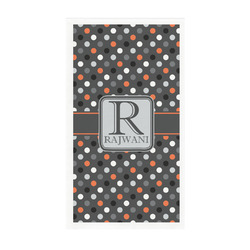 Gray Dots Guest Towels - Full Color - Standard (Personalized)