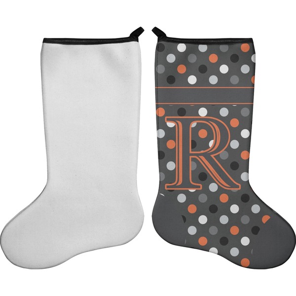 Gray Dots Stocking - Single-Sided - Approval