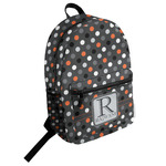 Gray Dots Student Backpack (Personalized)