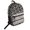 Gray Dots Student Backpack Front