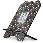 Gray Dots Stylized Tablet Stand (Personalized)
