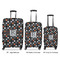 Gray Dots Suitcase Set 1 - APPROVAL