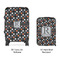 Gray Dots Suitcase Set 4 - APPROVAL