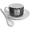 Gray Dots Tea Cup Single