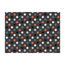 Gray Dots Large Tissue Papers Sheets - Heavyweight
