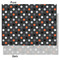 Gray Dots Tissue Paper - Heavyweight - Medium - Front & Back
